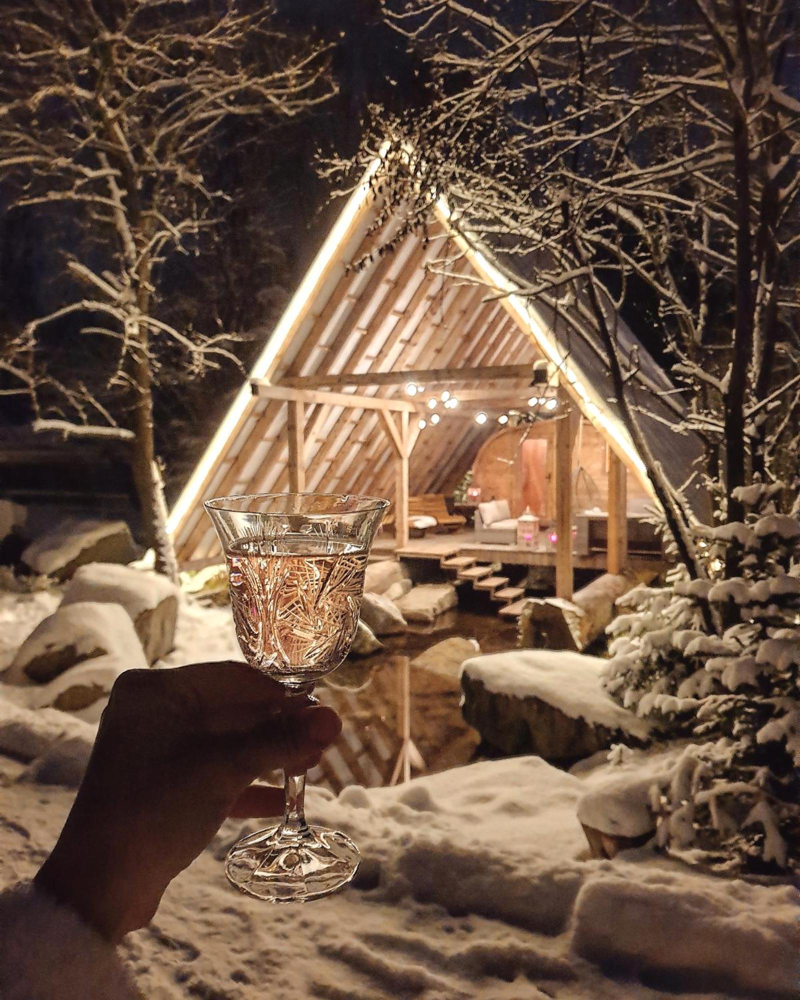 Gorska Osada Lovely Chalets Zakopane Poronin Exteriör bild