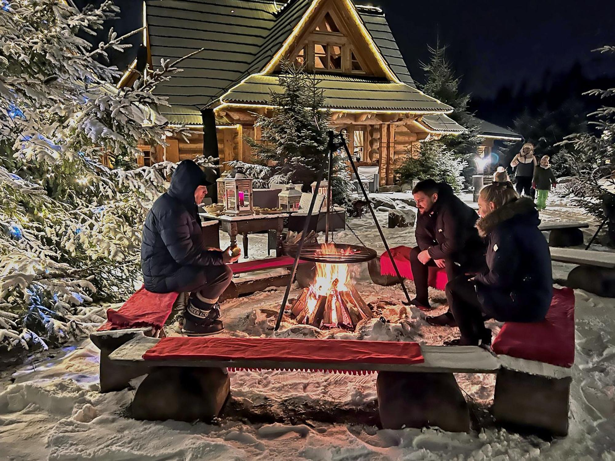 Gorska Osada Lovely Chalets Zakopane Poronin Exteriör bild