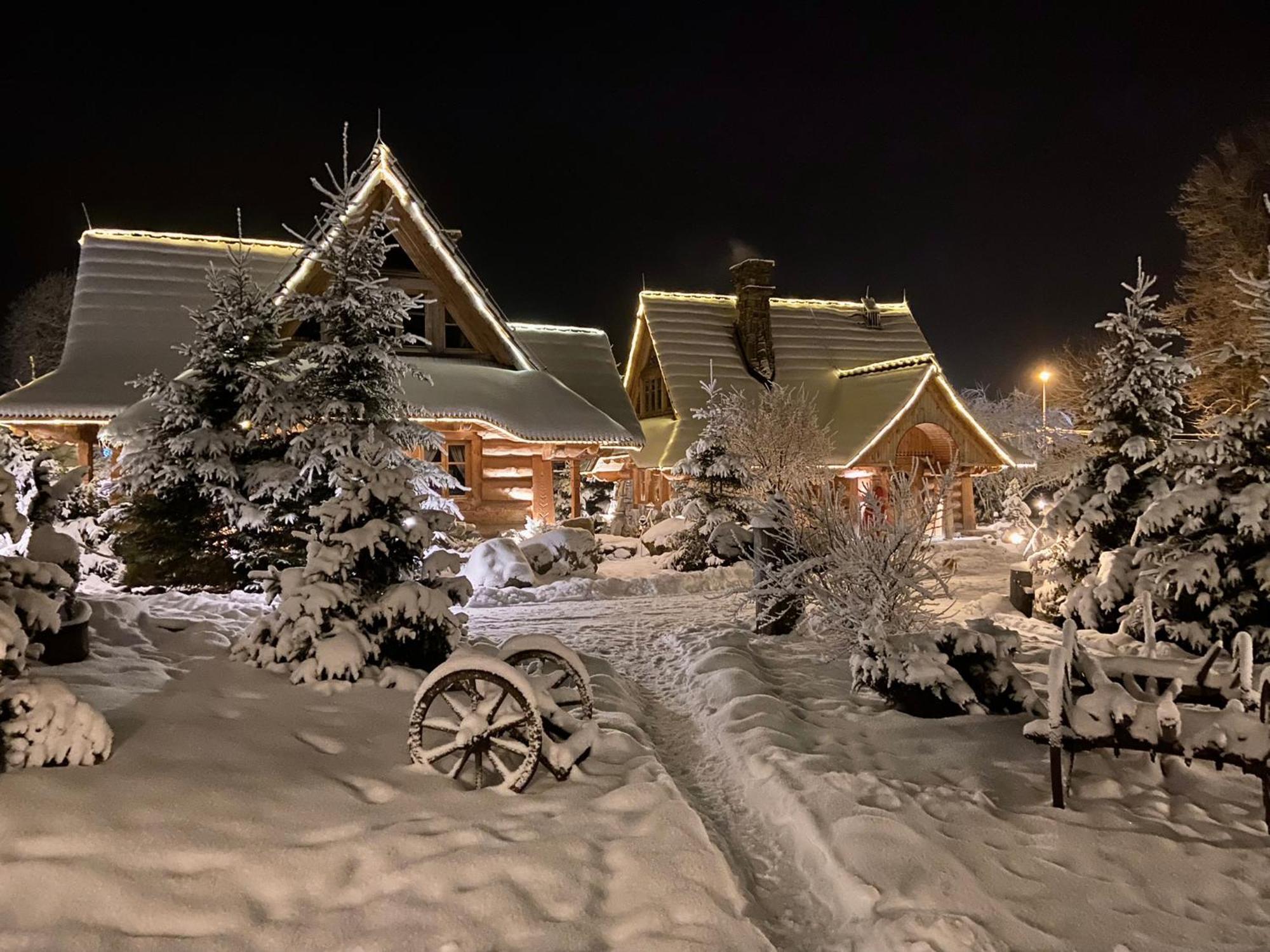 Gorska Osada Lovely Chalets Zakopane Poronin Exteriör bild