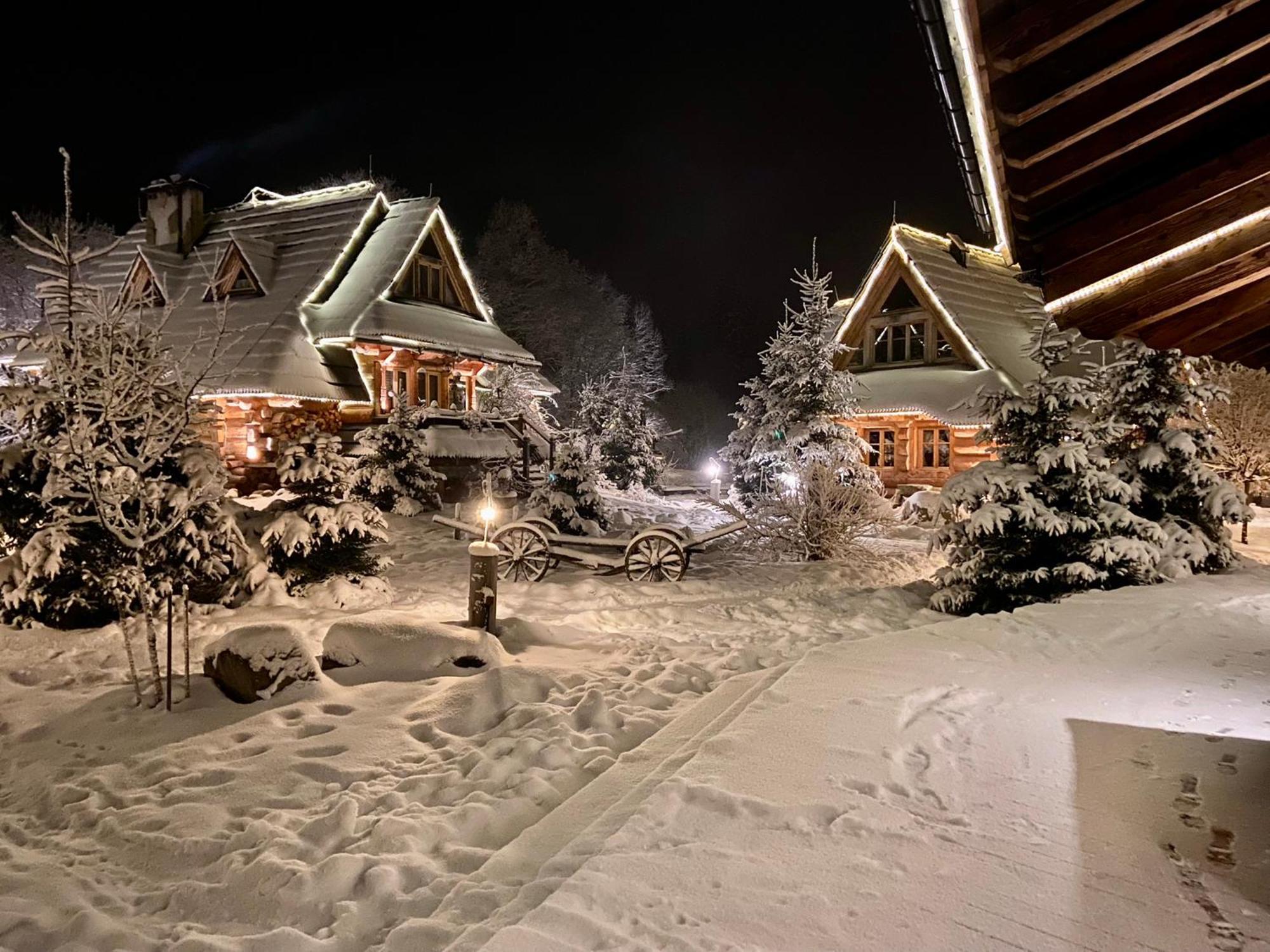 Gorska Osada Lovely Chalets Zakopane Poronin Exteriör bild