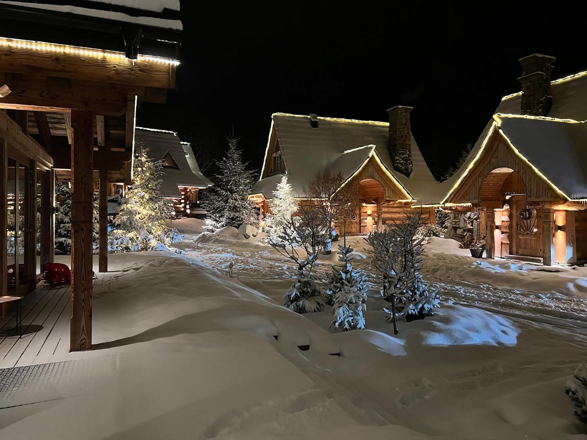 Gorska Osada Lovely Chalets Zakopane Poronin Exteriör bild