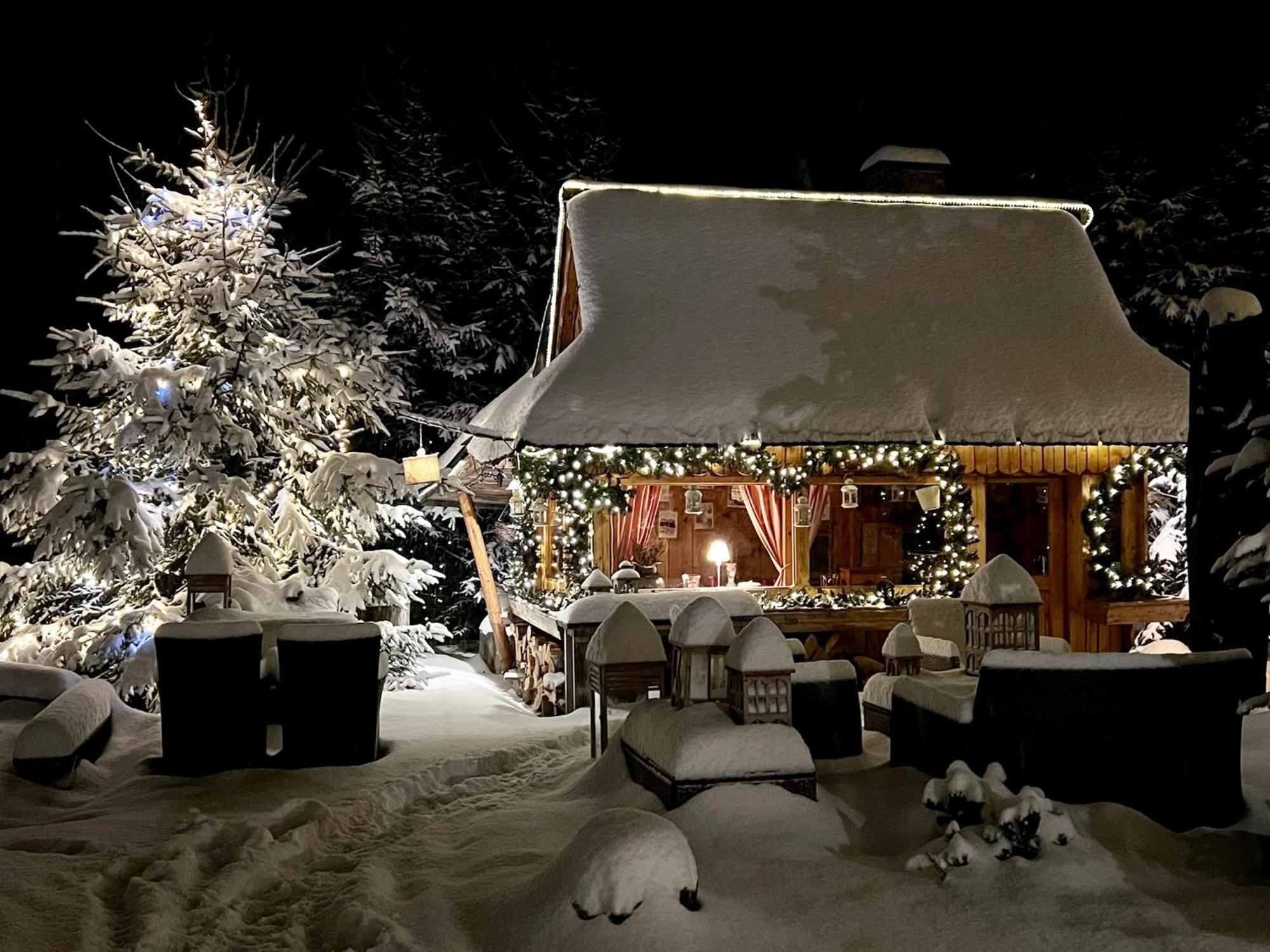 Gorska Osada Lovely Chalets Zakopane Poronin Exteriör bild