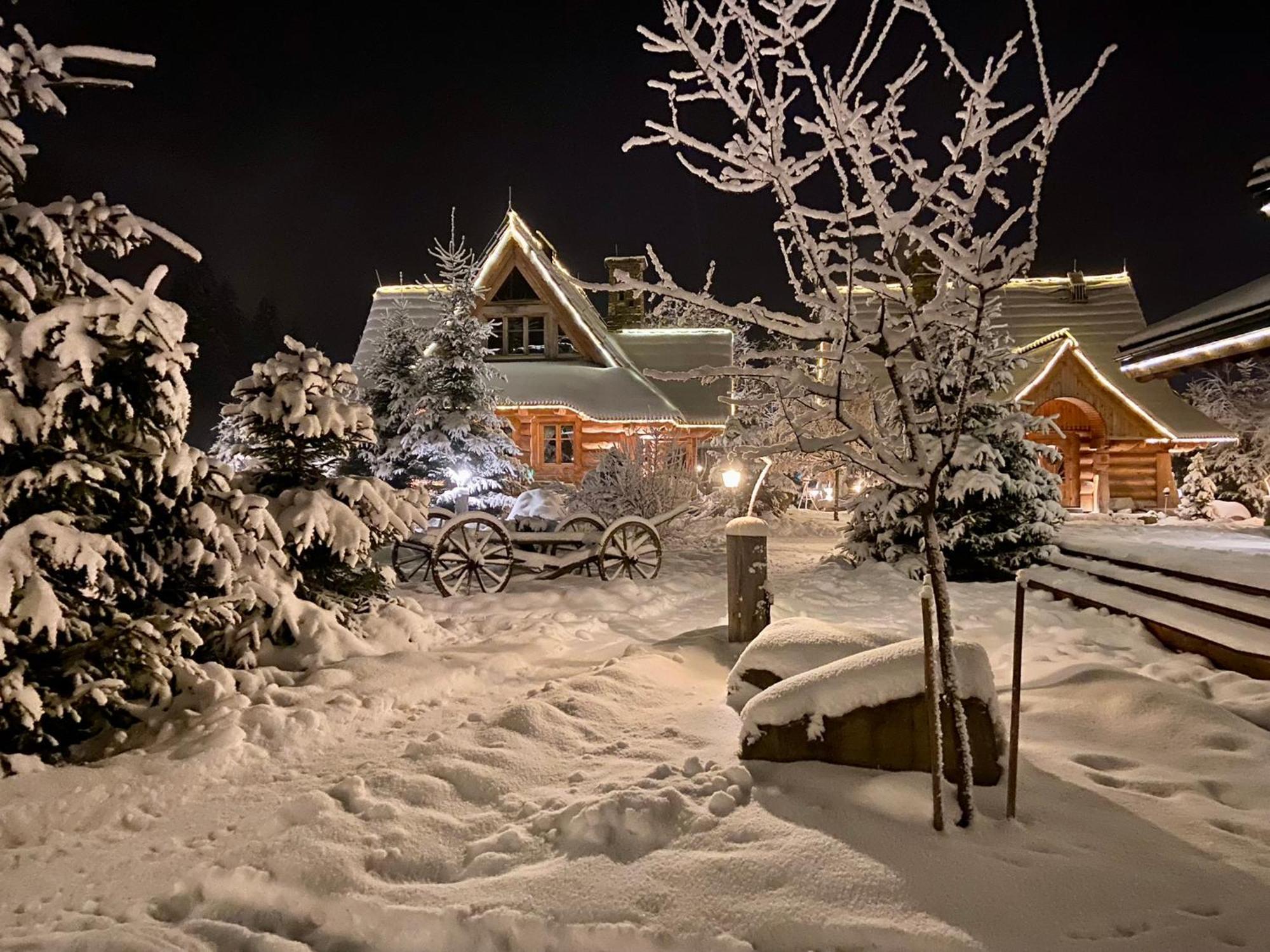 Gorska Osada Lovely Chalets Zakopane Poronin Exteriör bild