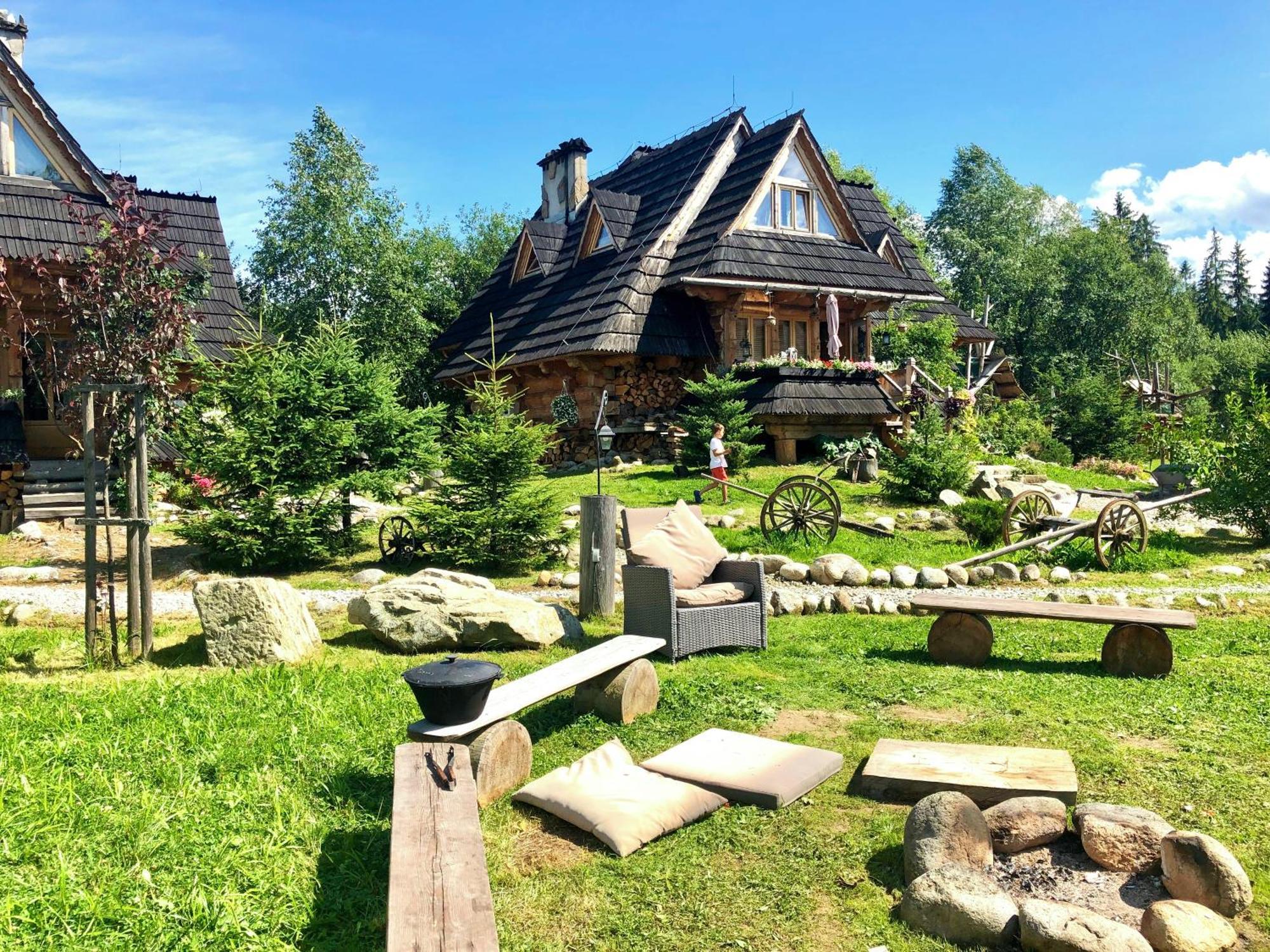 Gorska Osada Lovely Chalets Zakopane Poronin Exteriör bild