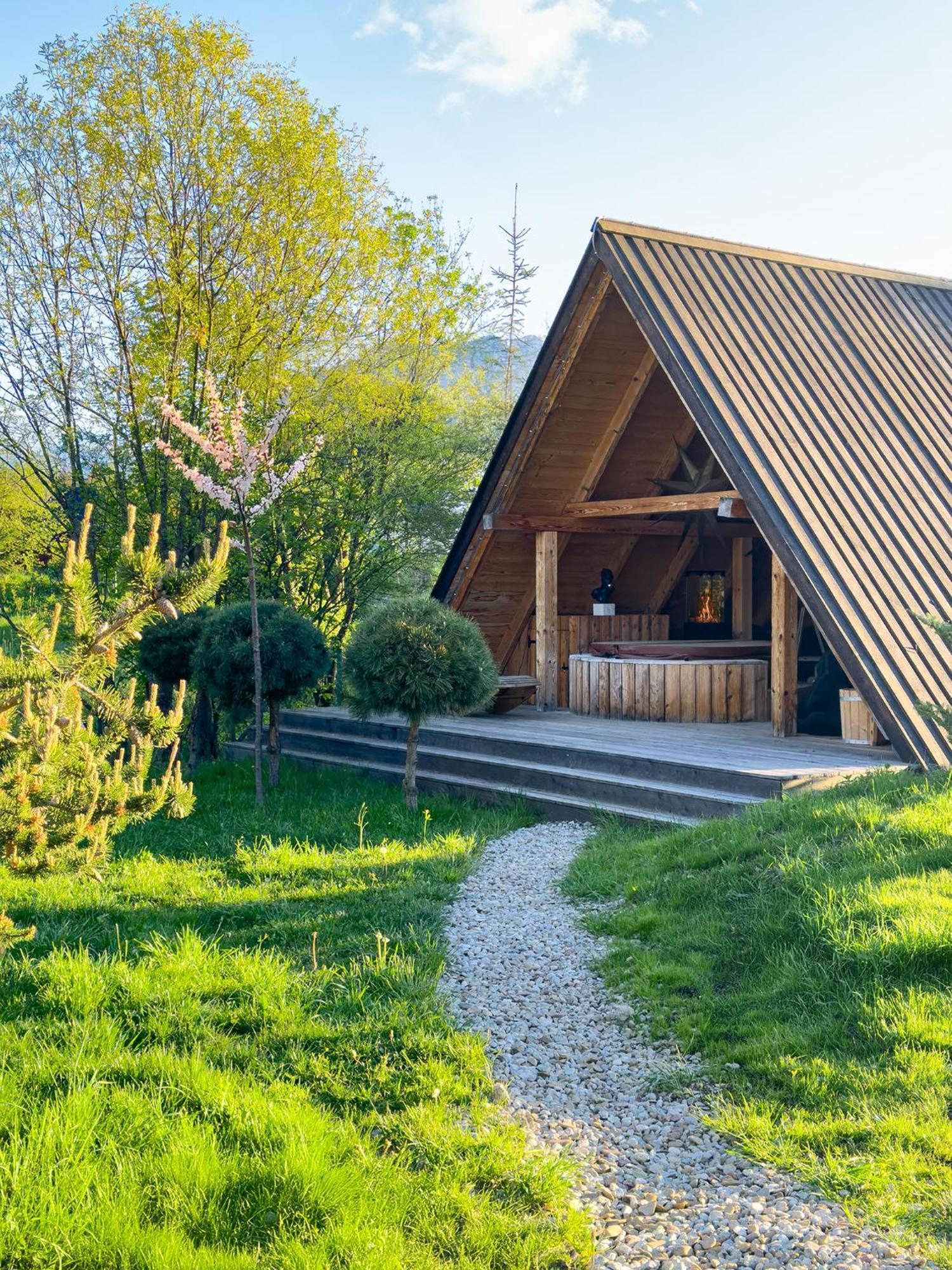 Gorska Osada Lovely Chalets Zakopane Poronin Exteriör bild