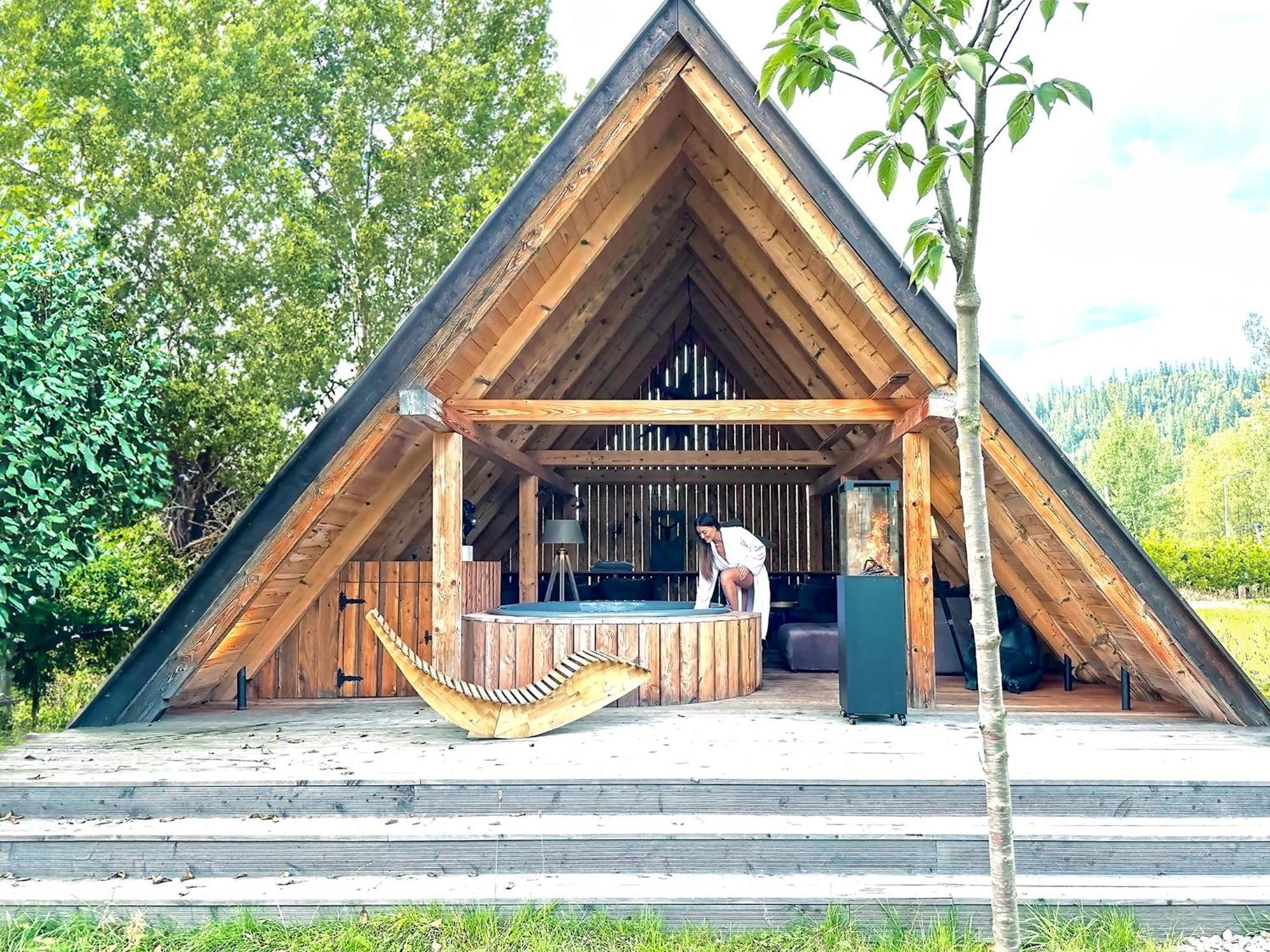 Gorska Osada Lovely Chalets Zakopane Poronin Exteriör bild