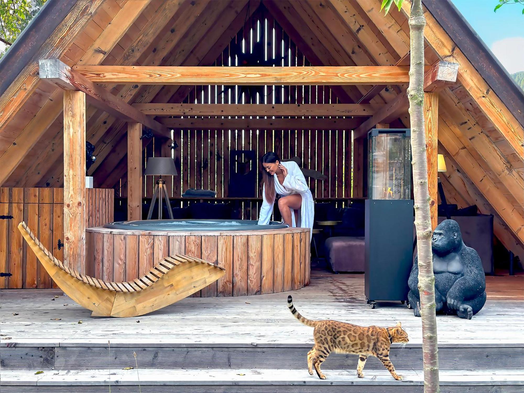 Gorska Osada Lovely Chalets Zakopane Poronin Exteriör bild