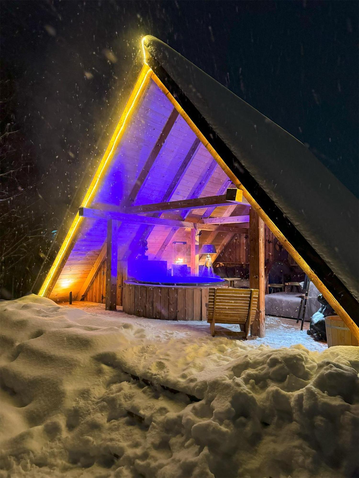 Gorska Osada Lovely Chalets Zakopane Poronin Exteriör bild