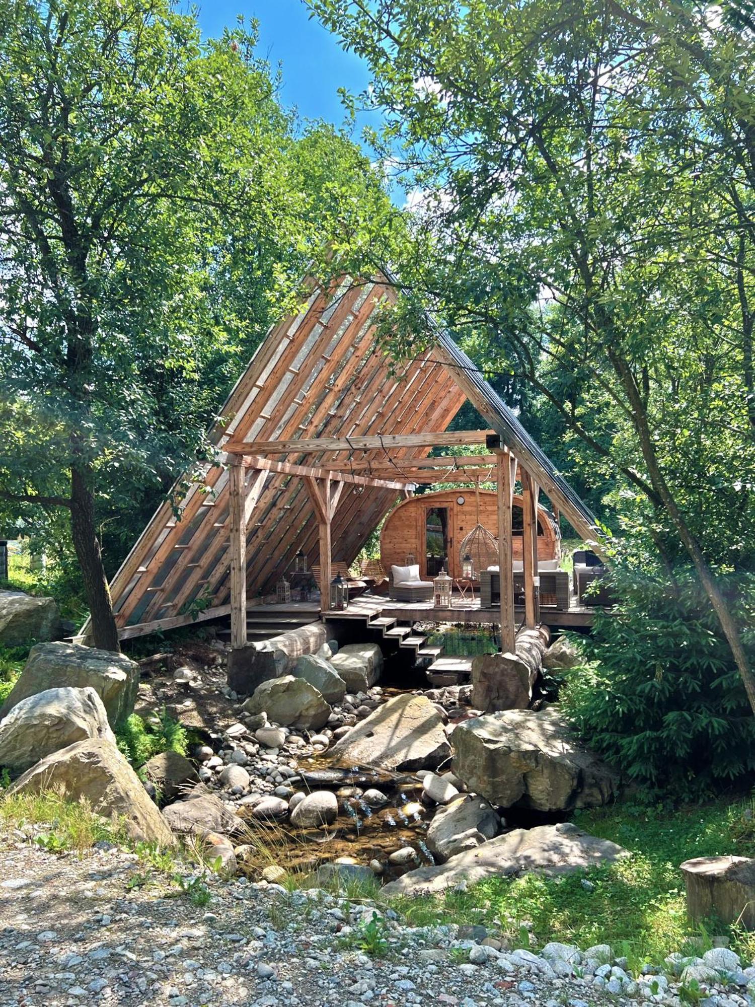 Gorska Osada Lovely Chalets Zakopane Poronin Exteriör bild