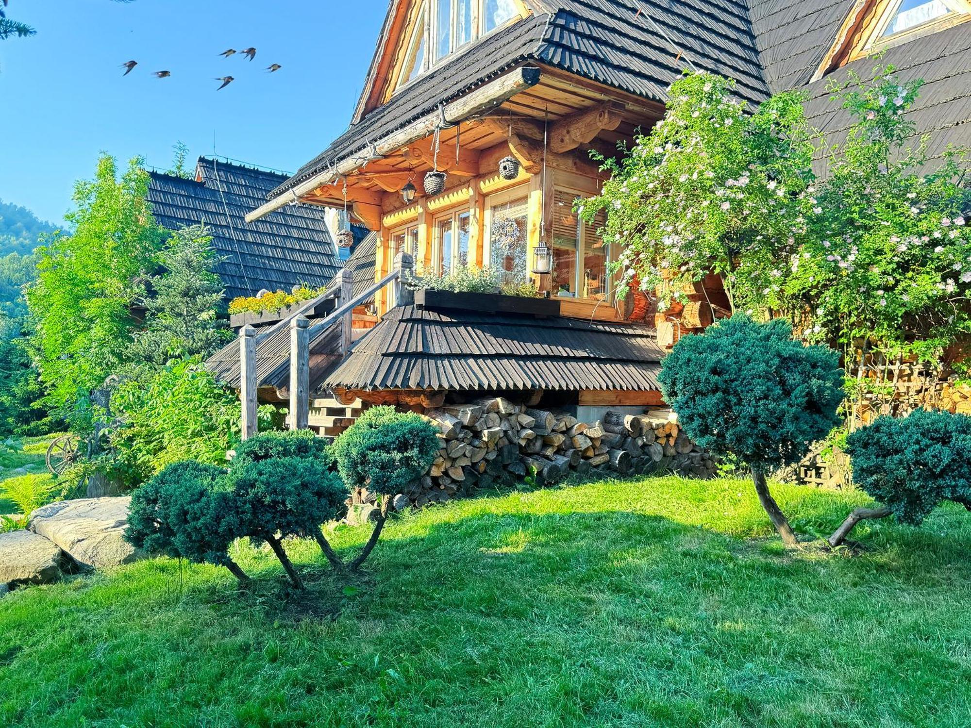 Gorska Osada Lovely Chalets Zakopane Poronin Exteriör bild