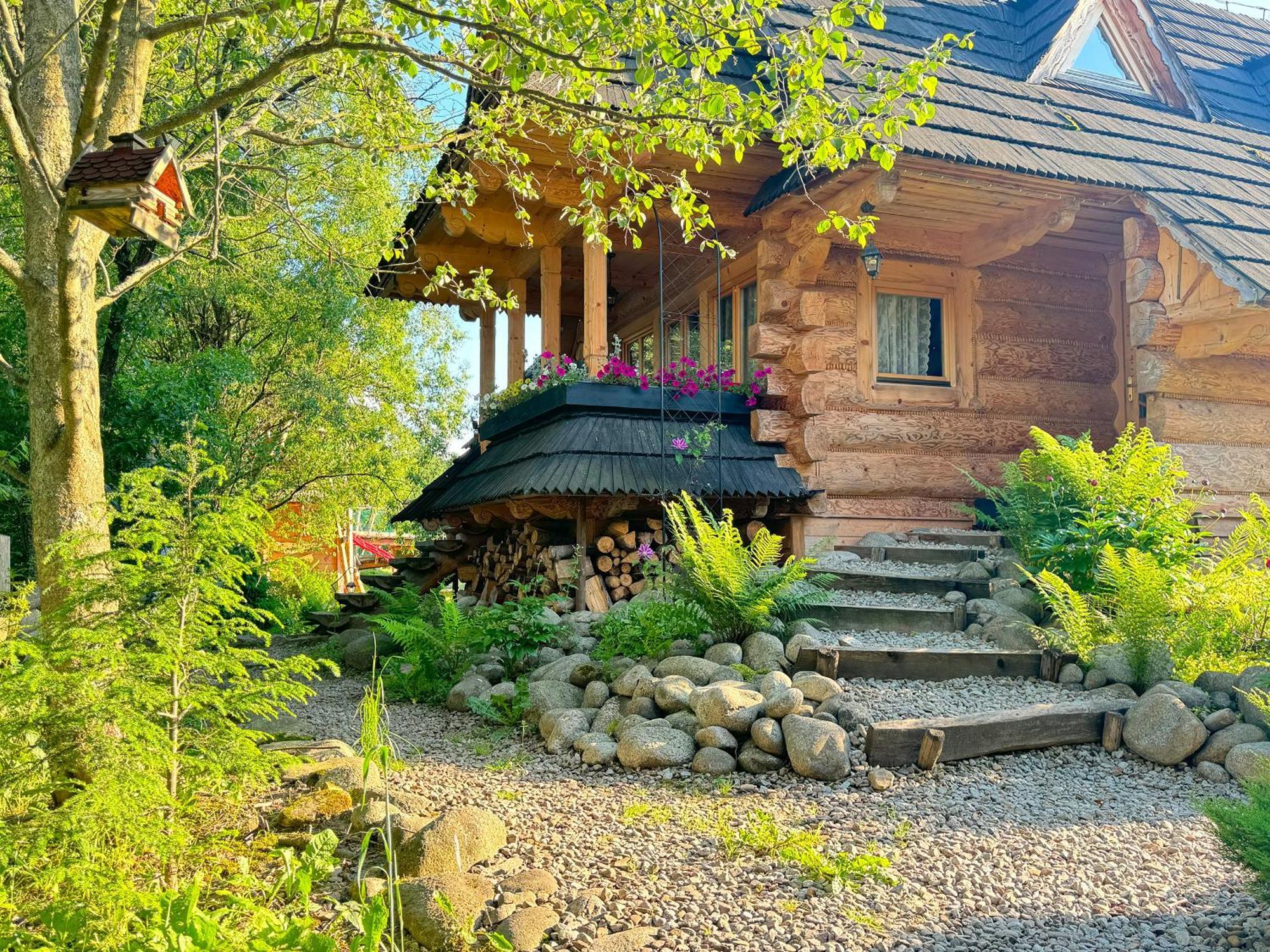 Gorska Osada Lovely Chalets Zakopane Poronin Exteriör bild