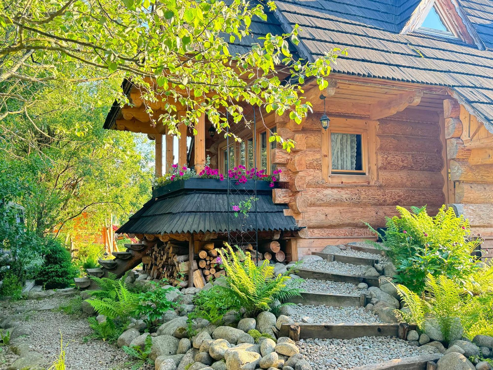 Gorska Osada Lovely Chalets Zakopane Poronin Exteriör bild